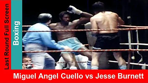 Miguel Angel Cuello (Argentina) vs Jesse Burnett (...