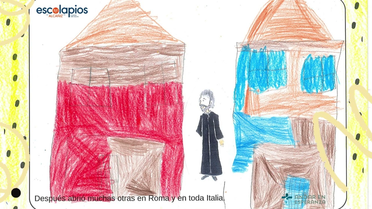 Cuento ilustrado de San José de Calasanz