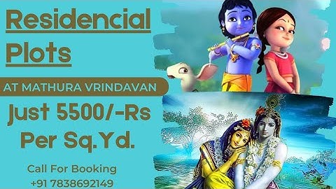 Residential Plots At Mathura Vrindavan On National Highway 2, Delhi Mathura Road, #plotsforsale