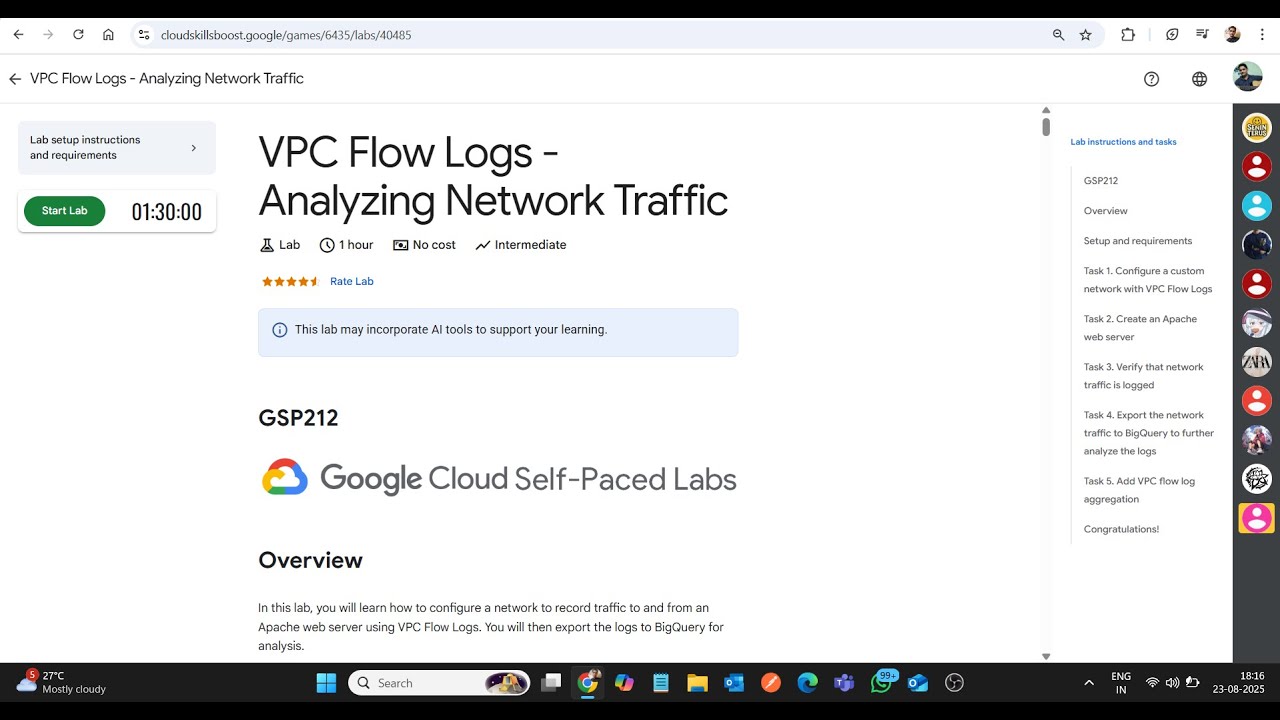 [NEW 2025] VPC Flow Logs - Analyzing Network Traffic || Updated Lab ...