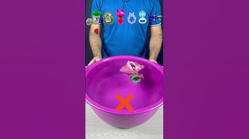 TRY TO GUESS HOW MANY TISSUE PAPER WILL FOAT? #satisfying #experiment #asmr #tissuepaper