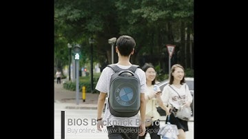 LED Display Backpack with WiFi Smart and App Support: 2019 New Generation Fashionsble B-Pro BIOSLED