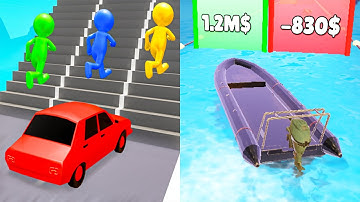 Shape shifting VS Boat Evolution - All Level Gameplay Android iOS Ep1