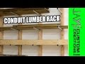 CHEAP Conduit Lumber Rack - 163