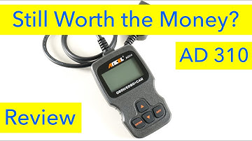 Ancel D310 OBD 2 Scanner and Check Engine Light Code Reader - Review | How to Use | Live Data