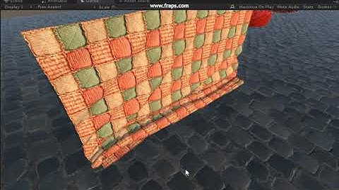 Cloth Simulation with self collision