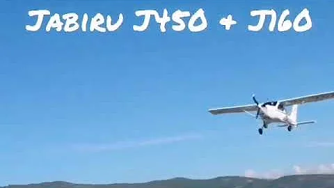 Jabiru J450 and J160  at Mesolongion Airfield by  PHANTEC AVIATION