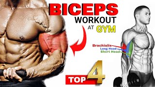 Top 4 | Biceps Workout At Gym | @BuddyFitness