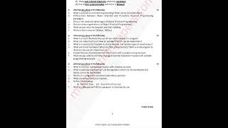 #Oops with C++ example #paper for   Degree students #Bsc-IT. #Sem-2