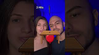 Fure o balão e vença!! #challenge #couple #game