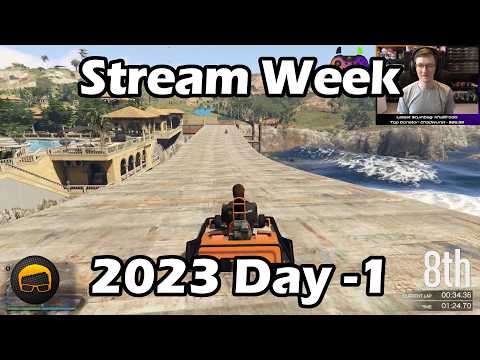 Stream Week 2023 Day -1! Steal Cars Game → Destroy Cars Game → Race Cars Game