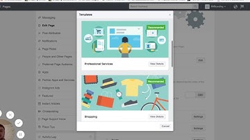 How To Change Your Facebook Page Template