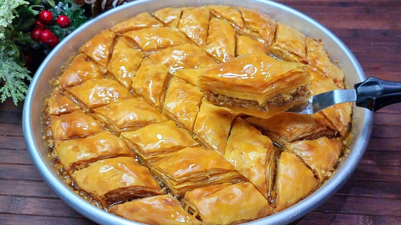 BAKLLAVA 2026 PA LODHJE👌SEKRETI QE TË NDAHET PETE PETE⁉️SHKRIHET NE GOJE Baklava