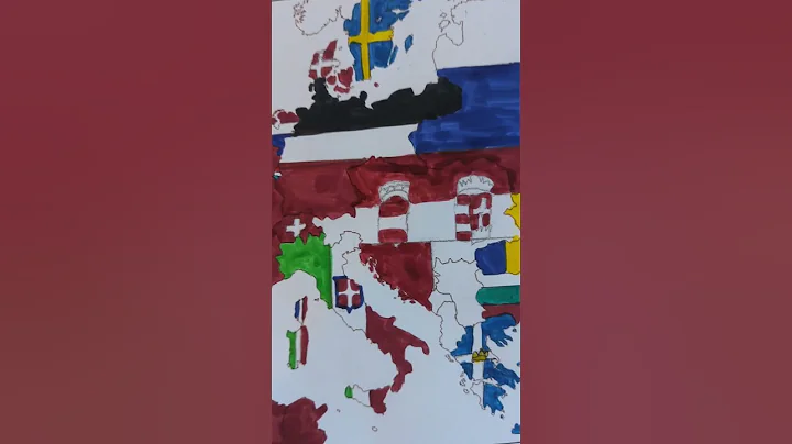 Map of Europe 1914 - Austro-Hungarian Empire#flag #europe #1914 #austriahungary