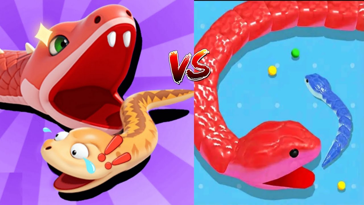 🔥Snake Clash Vs Snake Hero🐍Max level Epic Comprehension 100%Win Pro Gameplay #49