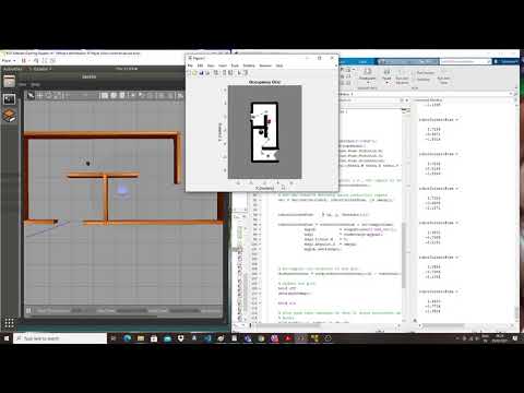 Differential Drive Robo Collision free Navigation, (MATLAB & Robot Operating System) - PART 1