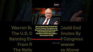 Warren Buffett Deficit Solution Goes Viral