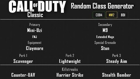 MW2 - Rundown Free-For-All (14-3) Random Class Generator #51 [2020]