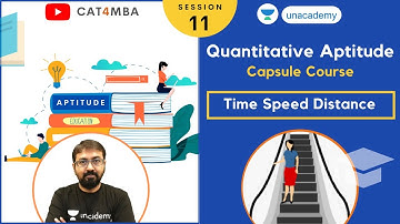 QA | Capsule Course | Time Speed Distance | Unacademy CAT4MBA |  Ronak Shah