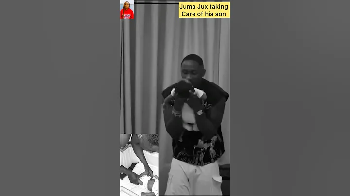 Priscilla Ojo’s hubby Juma Jux taking care of their son . This is so beautiful to watch