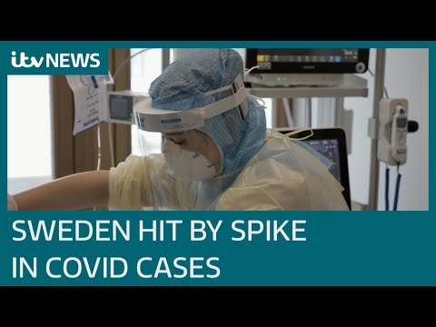 Covid: Sweden slashes gatherings of 300 people to eight as cases surge | ITV News