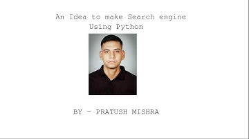 PYTHON PROGRAM TO MAKE A MINI SEARCH ENGINE