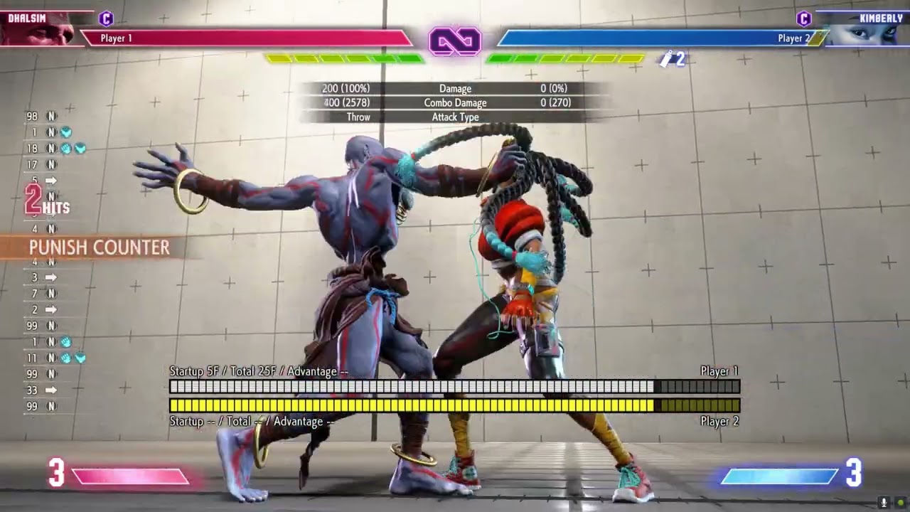 Dhalsim Grab Techniques And Setups Tutorial