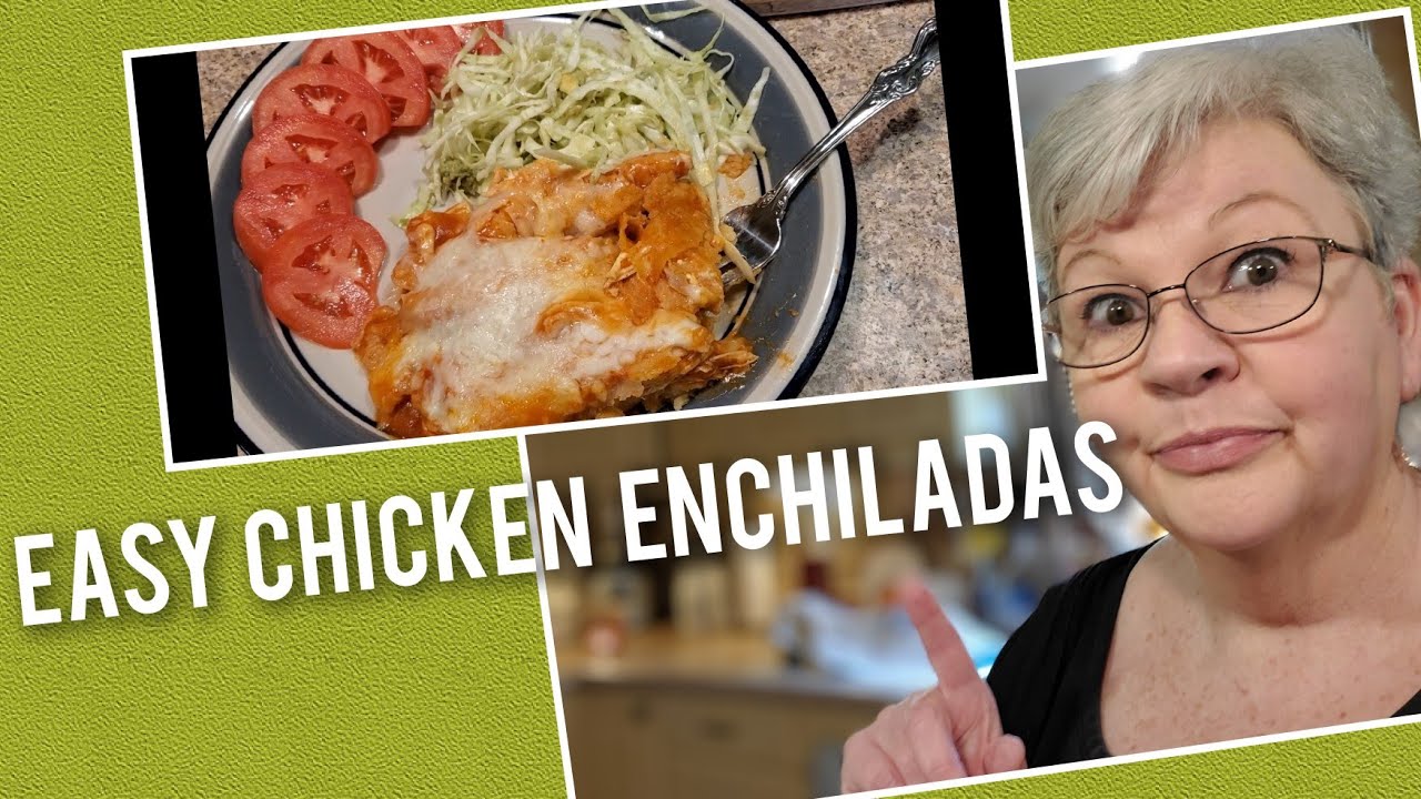 EASY CHICKEN ENCHILADAS YouTube