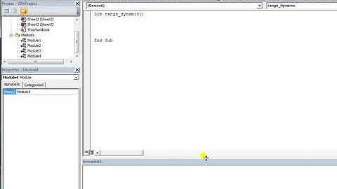 VBA code for dynamic range in ms Excel