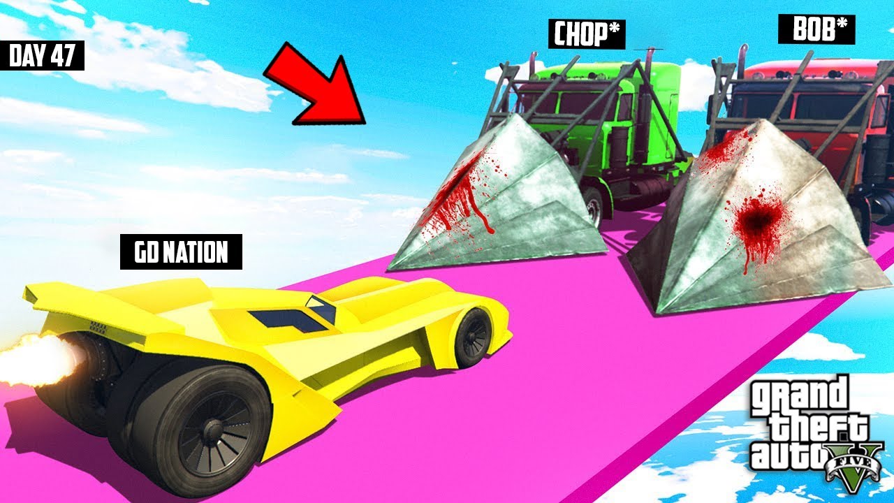 🚥GD NATION FACE TO FACE CHALLANGE WITH CHOP [DAY 47] GTA 5 ...
