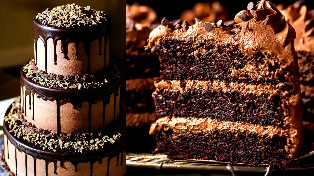 3 Layer Chocolate Wedding Cake Recipe At Home Extra Soft And Moist 