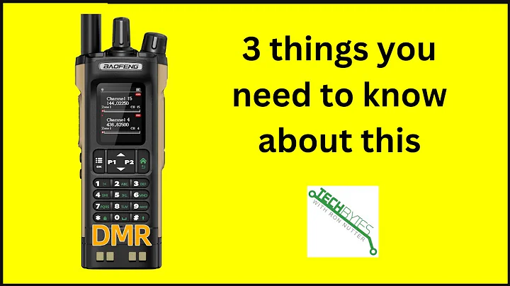 3 Things to know about the Baofeng DM32 DMR Radio 10W