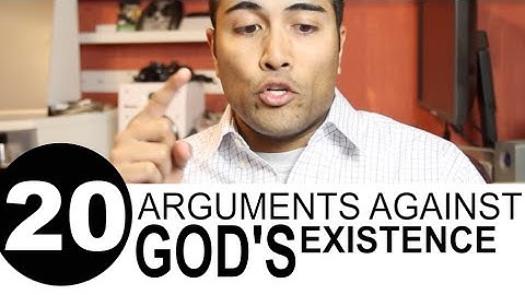 20 SHORT Arguments Against God