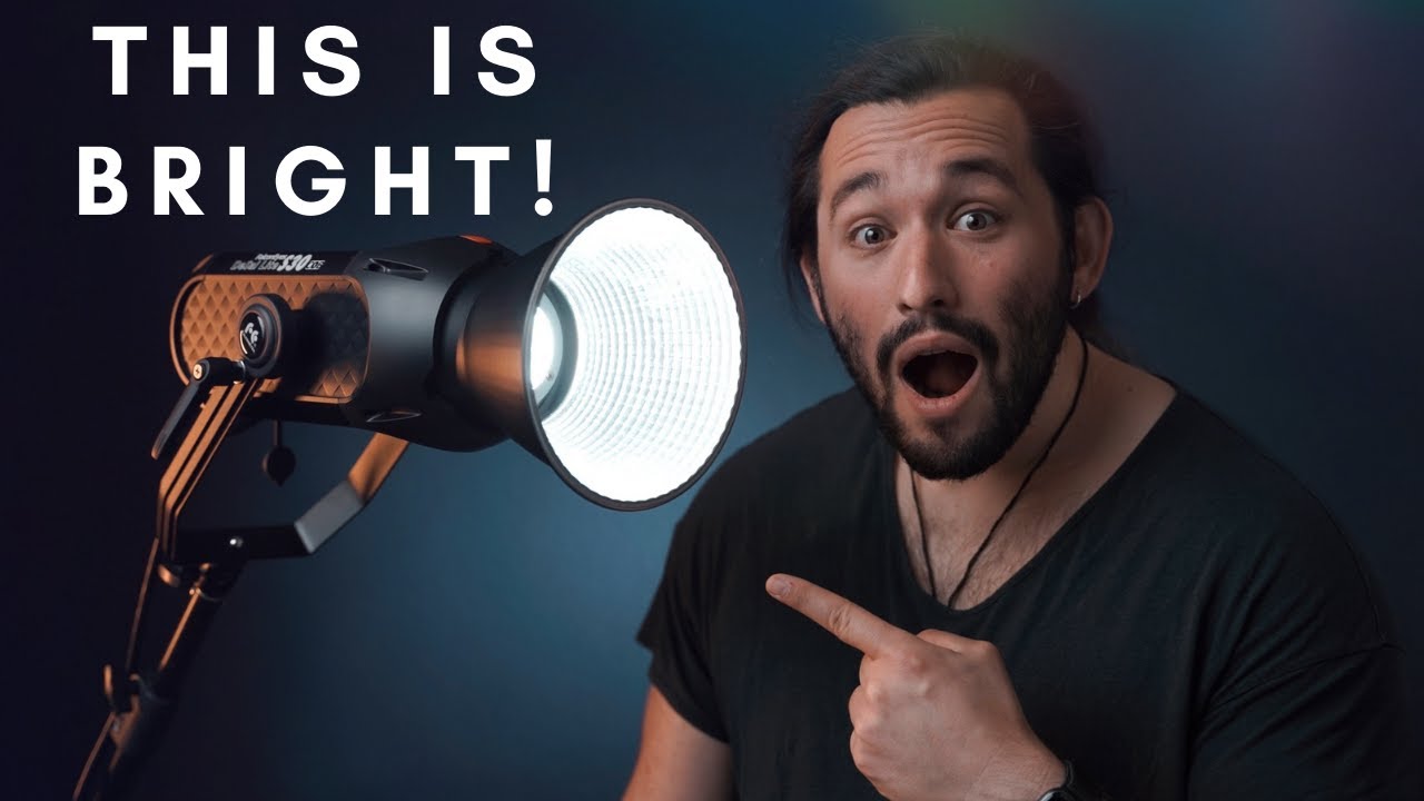 Falcon Eyes S30 HIGH Powered 300 Watt LED Light - Aputure 300DII Killer?