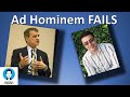 Common misunderstandings of the ad hominem fallacy