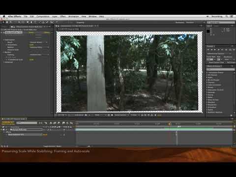 After Effects Classic Course - Warp Stabilizer VFX 4/4: Preserve Scale