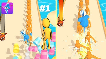 Run And Knock - New Release - Hyper Hybrid Casual - Gameplay Walkthrough (iOS & Android)