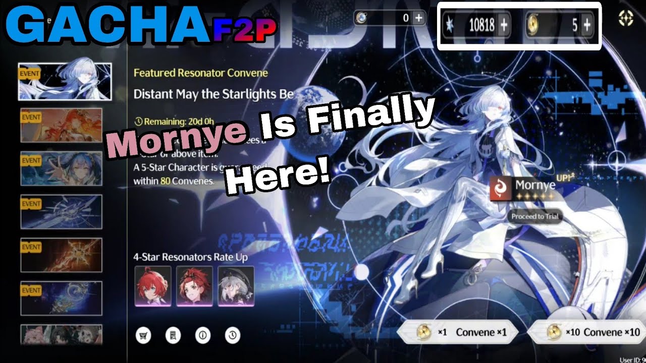 2nd Phase! Pulling Mornye Only S0R0!! | Gacha | Mobile | Wuthering Wave 3.0