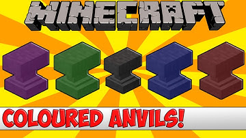 Minecraft Bukkit Plugin - Coloured Anvils - Tutorial