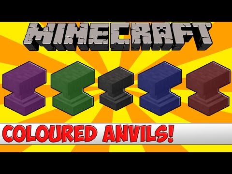 Minecraft Bukkit Plugin - Coloured Anvils - Tutorial