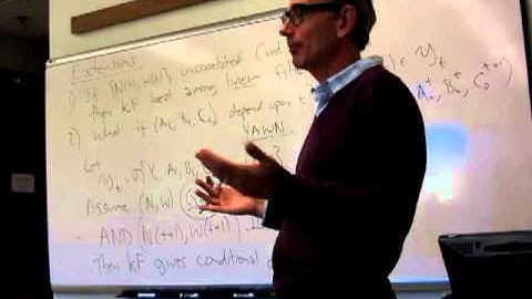 Stochastic Control # 9 Dr. S. Meyn: Kalman Filter, Two-Armed Bandit