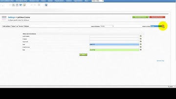 ListView Colors for vtiger CRM