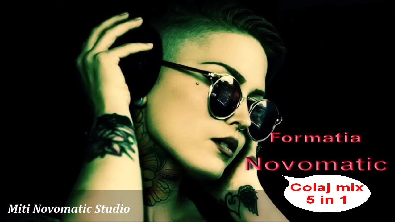 🎙NOVOMATIC - COLAJ MIX 5in1  cu cele mai bune melodii , anii '90  🇷🇴
