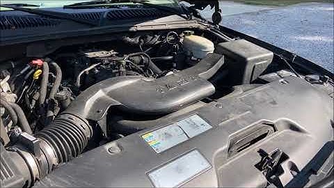 OldGuyDIY Fixed 2003 Chevy Suburban Tahoe 5.3L NBS Shuts Off When Hit Bumps Loose Engine Ground Wire