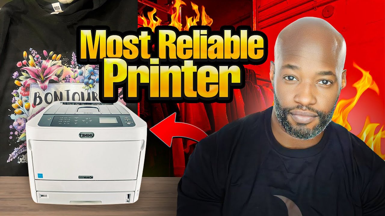 White Toner DTF No Maintence - YouTube