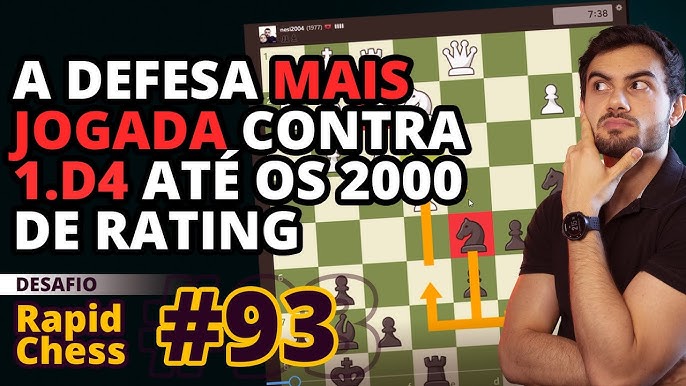 Gambito de Dama Recusado! Pendurei a Dama e ele não viu. #xadrez #ches