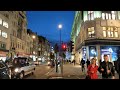 London Evening walk exploring the secret gems around Oxford Street - Rathbone Square & Rathbone St