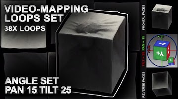 BOX Projection-Mapping loops (38 loops Angle-Set) Pan 15 Tilt 25 by DJVB