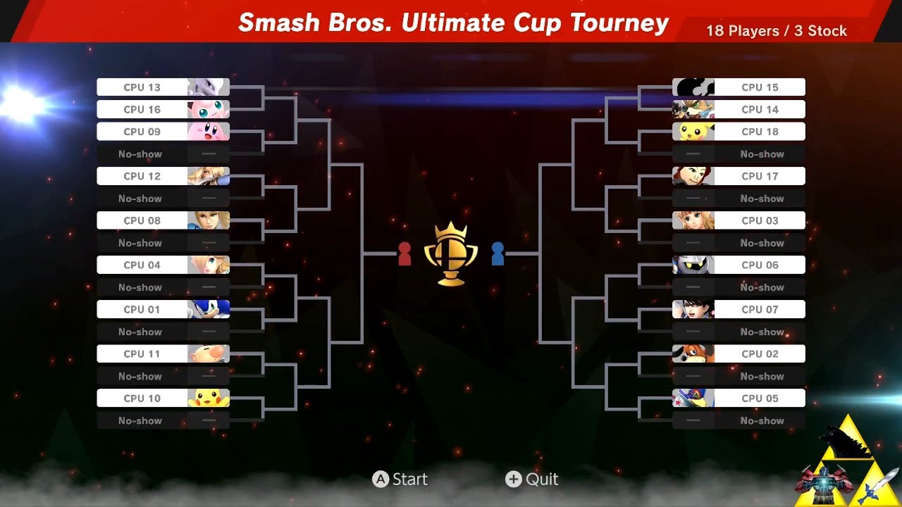 Smash Ultimate CPU Tournament Part 4 YouTube