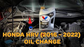 Honda HR-V Engine Oil Change (2016 - 2022) With Valvoline Restore & Protect